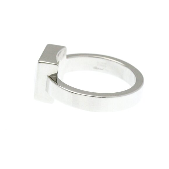 CHOPARD 18k White Gold Diamond Ring - Picture 5 of 11